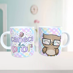 Caneca Professor(a) Corujinha