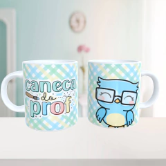Caneca Professor(a) Corujinha na internet