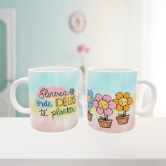 Caneca Floresça - comprar online