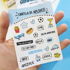 Imagem do Mini Álbum de Fotos e Figurinhas Crianças - Meninos