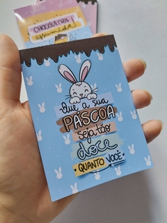Bloquinho Simples Páscoa 50fls - Banguela Gifts | Personalizados