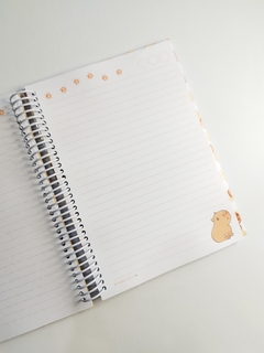 Caderno Capivara na internet