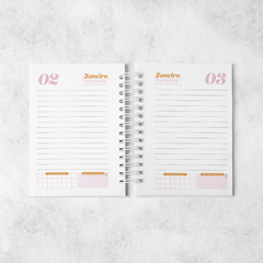 Mini Agenda Neutra PERMANENTE - A6 na internet