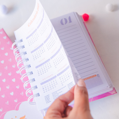 Mini Agenda Neutra DATADA - A6 - loja online