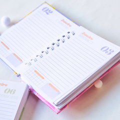 Mini Agenda Neutra DATADA - A6