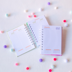 Imagem do Mini Agenda Neutra DATADA - A6