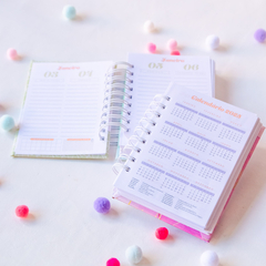 Mini Agenda Neutra PERMANENTE - A6 - Banguela Gifts | Personalizados