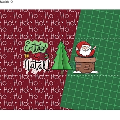 Embalagem Natal para Barra Chocolate 90g - loja online