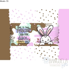 Imagem do Rótulo Páscoa Barra Chocolate 90g