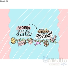 Rótulo Páscoa Barra Chocolate 90g - Banguela Gifts | Personalizados