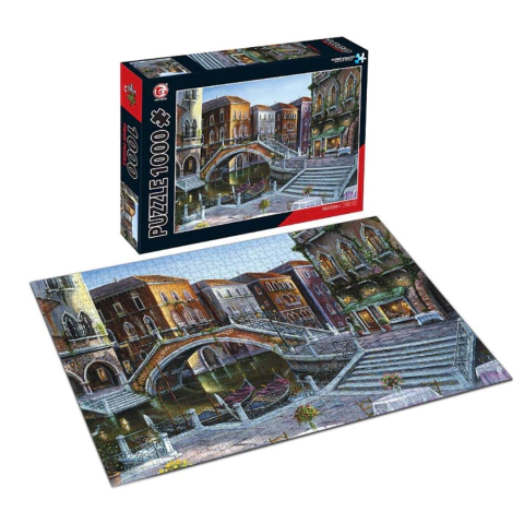 Rompecabezas 1000 piezas puente medieval