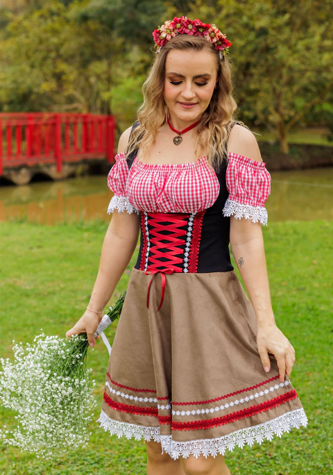 vestido típico oktoberfest