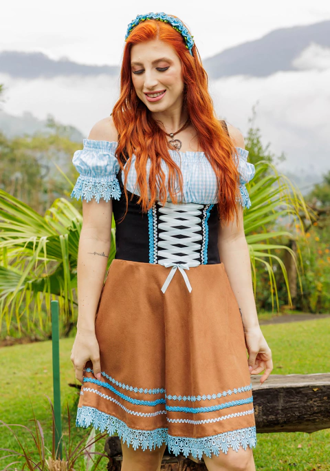 vestido típico oktoberfest