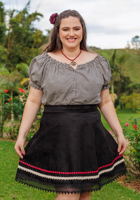 Saia Edelweiss Preta
