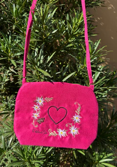 Bolsa Edelweiss Pink e Preto - comprar online