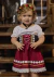 Vestido Jasmim Marsala Infantil na internet