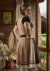 Traje Midi Adel com Avental Champagne e Preto - Frida e Cia. Trajes Típicos 