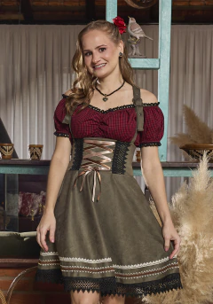 Traje Blume Verde Militar