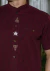 Camisa Edelweiss Vinho e Preto na internet