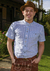 Camisa Edelweiss Azul Claro e Branco - comprar online
