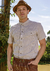Camisa Edelweiss Areia e Branco