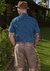 Camisa Edelweiss Turquesa e Preto