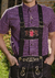 Camisa Edelweiss Rosa e Preto - Frida e Cia. Trajes Típicos 