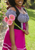 Descubra o Vestido Violeta Pink e Preto, com blusa, colete e saia em costurados juntos. Conforto e estilo em um só produto. Garanta o seu agora mesmo!