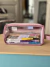 Cartu transparente doble cierre - rosa - comprar online