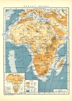 África Físico 1958