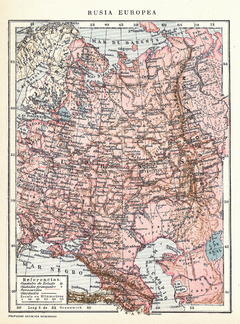 Rusia Europea 1958