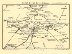 Estaciones de tren de Berlín 1914 - comprar online
