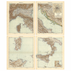Italia 1909 (cuádruple)