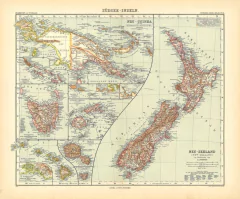 Nueva Zelanda e Islas del Mar del Sur 1909 - comprar online