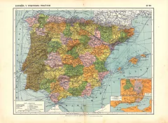 España y Portugal 1910 - comprar online