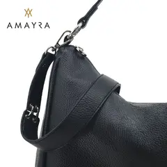 CARTERA AMAYRA NEGRA 0800345 - ByM Shoes Mayorista