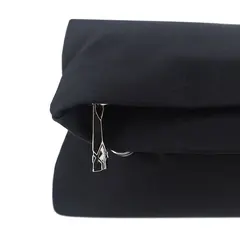 CARTERA AMAYRA NEGRA C2854 - ByM Shoes Mayorista
