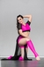 Top Dance MANGA CORTA FUCSIA - comprar online