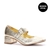 Sapato Mary Jane Cristal Ouro