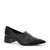 Sapato Loafer Tachas Couro Preto