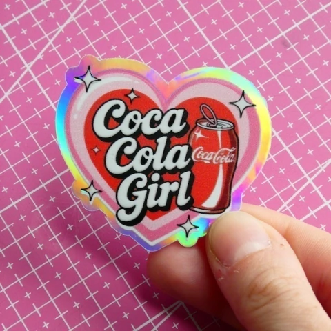 Sticker | LATA COCA-COLA GIRL