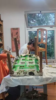 Reciclado de Muebles y Tapicería- taller escuela - Luz Gentili