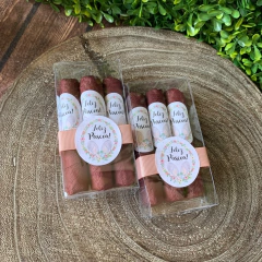 Caixinha Páscoa com 3 Charutos de Chocolate - loja online