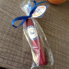 Charutos de Chocolate Recheados com Embalagem Individual Laço e Tag