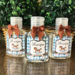 Frascos Álcool Gel 35ml com lacinho