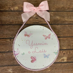 Placa Redonda Maternidade - Mimos & Caprichos