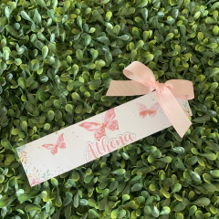 Rótulo Adesivo Água + Laço