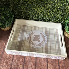 Bandeja Personalizada G Retangular - Mimos & Caprichos