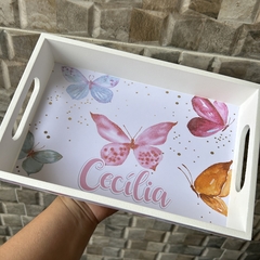 Bandeja Personalizada P Retangular - Mimos & Caprichos
