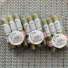 Caixinha Baby Elegance com 3 Charutos de Chocolate - comprar online